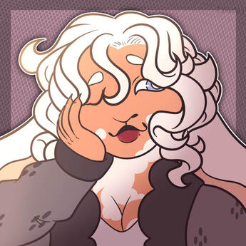 shaded bust